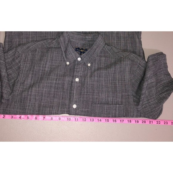 Club Room Shirt Men's S Casual Button Down‎ Collared Short Sleeve 100% Cotton - Picture 5 of 7